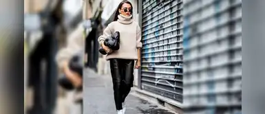 Chompas con cuellos altos: combina esta prenda dentro de tus looks de oficina Chompas con cuellos altos: combina esta prenda dentro de tus looks de oficina