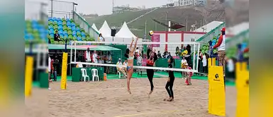 Lima 2019: Perú derrotó a El Salvador en su debut en voleibol playa Lima 2019: Perú derrotó a El Salvador en su debut en voleibol playa