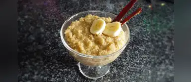Mazamorra de quinua con plátano y leche: receta fácil y económica Mazamorra de quinua con plátano y leche: receta fácil y económica