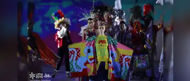 Lima 2019: diseñadores peruanos deslumbraron con sus trajes durante ceremonia Lima 2019: diseñadores peruanos deslumbraron con sus trajes durante ceremonia