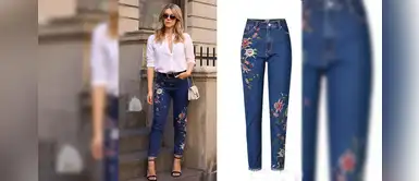 Jeans con distintos estampados para obtener outfits cool y con estilo Jeans con distintos estampados para obtener outfits cool y con estilo