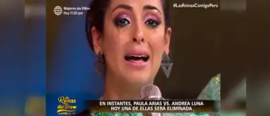 “Ha sido un error entrar a Reinas del Show” revela Andrea Luna entre lágrimas “Ha sido un error entrar a Reinas del Show” revela Andrea Luna entre lágrimas