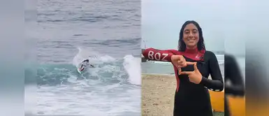 ¡Oro para Perú! Daniella Rosas gana el primer puesto en open surf ¡Oro para Perú! Daniella Rosas gana el primer puesto en open surf