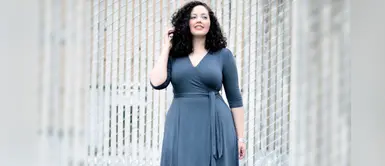 ¿Wrap dress para mujeres curvy? Y nos queda fabuloso ¿Wrap dress para mujeres curvy? Y nos queda fabuloso