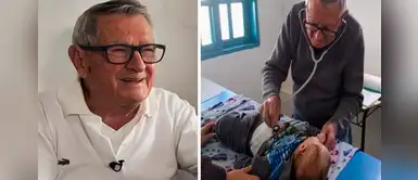Médico de 92 años atiende gratuitamente a niños de bajos recursos Médico de 92 años atiende gratuitamente a niños de bajos recursos