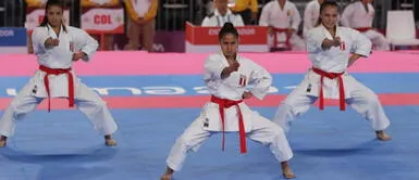 Panamericanos 2019: Perú se llevó la medalla de bronce en kata por equipos Panamericanos 2019: Perú se llevó la medalla de bronce en kata por equipos