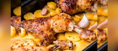 Pollo al horno con papas: aprende a hacerlo en 5 simples pasos Pollo al horno con papas: aprende a hacerlo en 5 simples pasos