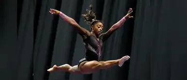 ¡Es la mejor! Simone logró un doble salto mortal con triple giro en gimnasia ¡Es la mejor! Simone logró un doble salto mortal con triple giro en gimnasia