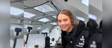 Greta Thundberg viaja de Inglaterra a Estados Unidos en un velero ecológico Greta Thundberg viaja de Inglaterra a Estados Unidos en un velero ecológico