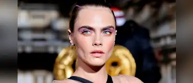 Cara Delevingne sorprende con colorido maquillaje que compite con el smokey eye Cara Delevingne sorprende con colorido maquillaje que compite con el smokey eye