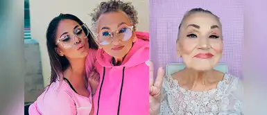 Tea Flego causa sensación en Instagram con increíbles maquillajes a su abuela Tea Flego causa sensación en Instagram con increíbles maquillajes a su abuela