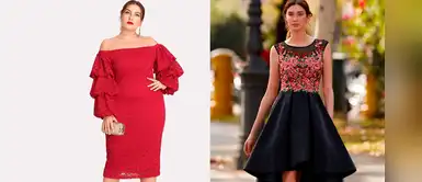 Vestidos de fiesta corte de midi para deslumbrar en nuestros eventos Vestidos de fiesta corte de midi para deslumbrar en nuestros eventos