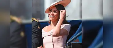 Meghan Markle luce fabuloso vestido de fiesta para invitada Meghan Markle luce fabuloso vestido de fiesta para invitada