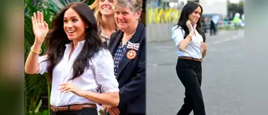 Meghan Markle luce orgullosa su pancita posparto Meghan Markle luce orgullosa su pancita posparto