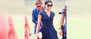 Meghan Markle muestra vestido low cost para resaltar su figura Meghan Markle muestra vestido low cost para resaltar su figura