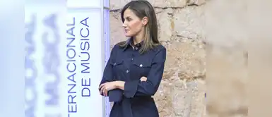 Los vestidos de jean están de moda y la reina Letizia lo sabe Los vestidos de jean están de moda y la reina Letizia lo sabe