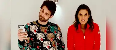 Maria Pía Copello y Rodrígo González causan revuelo tras hacer jocosa parodia Maria Pía Copello y Rodrígo González causan revuelo tras hacer jocosa parodia
