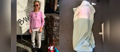 Mujer asegura se alérgica al WiFi y duerme en una bolsa de plata y cobre Mujer asegura se alérgica al WiFi y duerme en una bolsa de plata y cobre