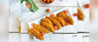 Prepara unos nuggets de pollo rebozados con avena, almendra y semillas molidas Prepara unos nuggets de pollo rebozados con avena, almendra y semillas molidas