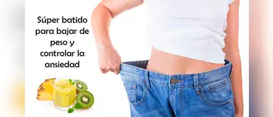 Súper batido para calmar la ansiedad y perder peso de manera natural Súper batido para calmar la ansiedad y perder peso de manera natural