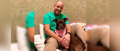 Perrita fue adoptada con la ayuda de Scott Poore tras pasar 400 días en un refugio Perrita fue adoptada con la ayuda de Scott Poore tras pasar 400 días en un refugio