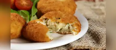 Prepara unas deliciosas torrejas de arroz con queso para iniciar el día recargada Prepara unas deliciosas torrejas de arroz con queso para iniciar el día recargada