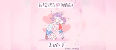 Psoriasis: creativas ilustraciones buscan sensibilizar sobre la enfermedad Psoriasis: creativas ilustraciones buscan sensibilizar sobre la enfermedad