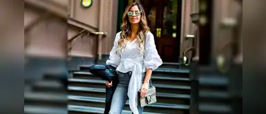 Blusas blancas con volantes son la tendencia más romántica para esta temporada Blusas blancas con volantes son la tendencia más romántica para esta temporada