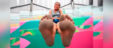Juegos Escolares 2019: Emilia Calderón, la atleta que corre sin zapatillas Juegos Escolares 2019: Emilia Calderón, la atleta que corre sin zapatillas