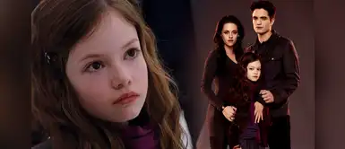 Mira el aspecto de la pequeña Renesmee Mira cómo luce la hija de Bella y Edward tras 7 años de la última película