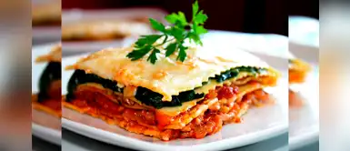 Deliciosa lasaña casera de carne ideal para engreír a los más chicos de la casa Deliciosa lasaña casera de carne ideal para engreír a los más chicos de la casa