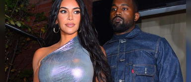 Kim Kardashian y el vestido metalizado con el escote que nos queda bien a todas Kim Kardashian y el vestido metalizado con el escote que nos queda bien a todas