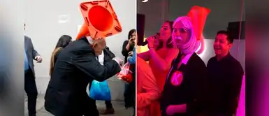 Carlos Tubino envía fuerte mensaje a mujer que se disfrazó de él con el cono por Halloween Carlos Tubino envía fuerte mensaje a mujer que se disfrazó de él con el cono por Halloween