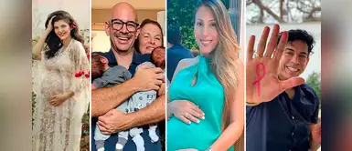 Famosos peruanos que se convirtieron en padres este 2019 Famosos peruanos que se convirtieron en padres este 2019