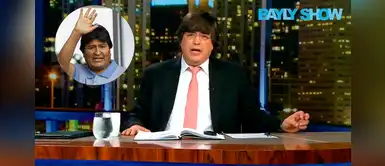 Jaime Bayly arremete contra Evo Morales tras refugiarse en México Jaime Bayly arremete contra Evo Morales tras refugiarse en México