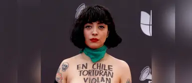 Nombre de Mon Laferte es bloqueado en Instagram tras toples en Grammy Nombre de Mon Laferte es bloqueado en Instagram tras toples en Grammy