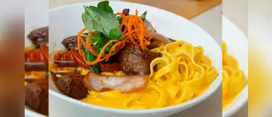 Aprenda a preparar un delicioso fetuccini a la huancaína con lomo saltado Aprenda a preparar un delicioso fetuccini a la huancaína con lomo saltado