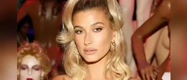 Hailey Badlwin sorprende al imitar escote de Meghan Markle Hailey Badlwin sorprende al imitar escote de Meghan Markle