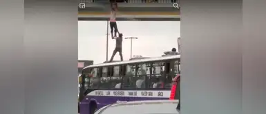 El valeroso rescate de un hombre que colgaba de un puente El valeroso rescate de un hombre que colgaba de un puente