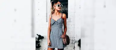 Vestidos a cuadros una tendencia que te encantará este verano Vestidos a cuadros una tendencia que te encantará este verano