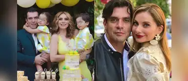 Jorge Salinas y Elizabeth se emocionan por celebración de cumpleaños de sus mellizos Jorge Salinas y Elizabeth se emocionan por celebración de cumpleaños de sus mellizos