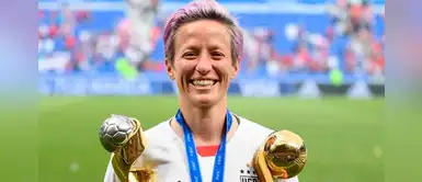 Megan Rapinoe: futbolista estadounidense recibió el Balón de Oro Megan Rapinoe: futbolista estadounidense recibió el Balón de Oro