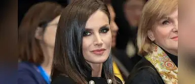 Reina Letizia usa outfit sostenible para conferencia sobre el cambio climático Reina Letizia usa outfit sostenible para conferencia sobre el cambio climático