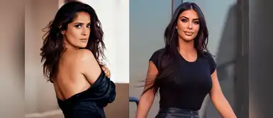 Kim Kardashian y Salma Hayek nos muestran el peinado retro que regresa en el 2020 Kim Kardashian y Salma Hayek nos muestran el peinado retro que regresa en el 2020
