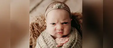 Conoce a Luna, la bebé más linda y enojona que conquista Instagram Conoce a Luna, la bebé más linda y enojona que conquista Instagram