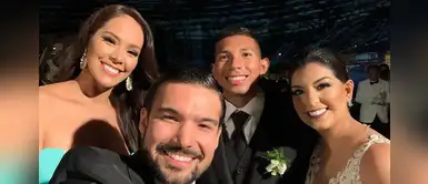 Karen Schwarz, entre otros artistas, deslumbraron con sus outfits en la boda del ‘Oreja’ Flores Karen Schwarz, entre otros artistas, deslumbraron con sus outfits en la boda del ‘Oreja’ Flores