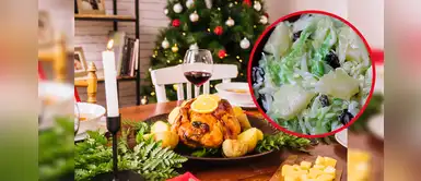 Fantasías de frutas con jamón: un complemento ligero y saludable para tu cena navideña Fantasías de frutas con jamón: un complemento ligero y saludable para tu cena navideña