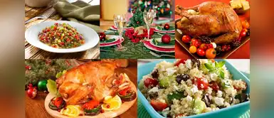 Ensaladas Navideñas nutritivas de Quinua y Lentejas Ensaladas Navideñas nutritivas de Quinua y Lentejas