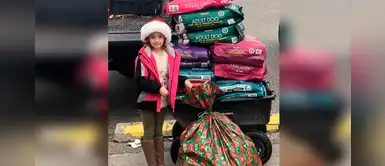 Niña no pidió regalos por Navidad, sino dinero para comprar comida a los animales abandonados Niña no pidió regalos por Navidad, sino dinero para comprar comida a los animales abandonados
