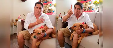 Carlos Álvarez brinda un emotivo mensaje para cuidar a las mascotas de los pirotécnicos Carlos Álvarez brinda un emotivo mensaje para cuidar a las mascotas de los pirotécnicos